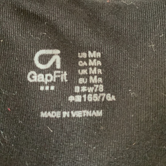 GapFit Black Leggings - Picture 3 of 5